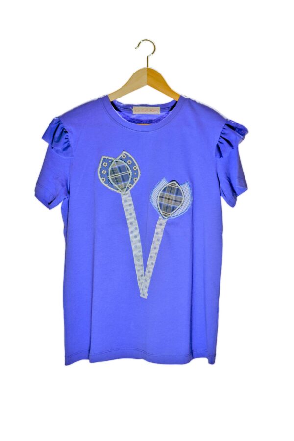 Maglia donna tulipani