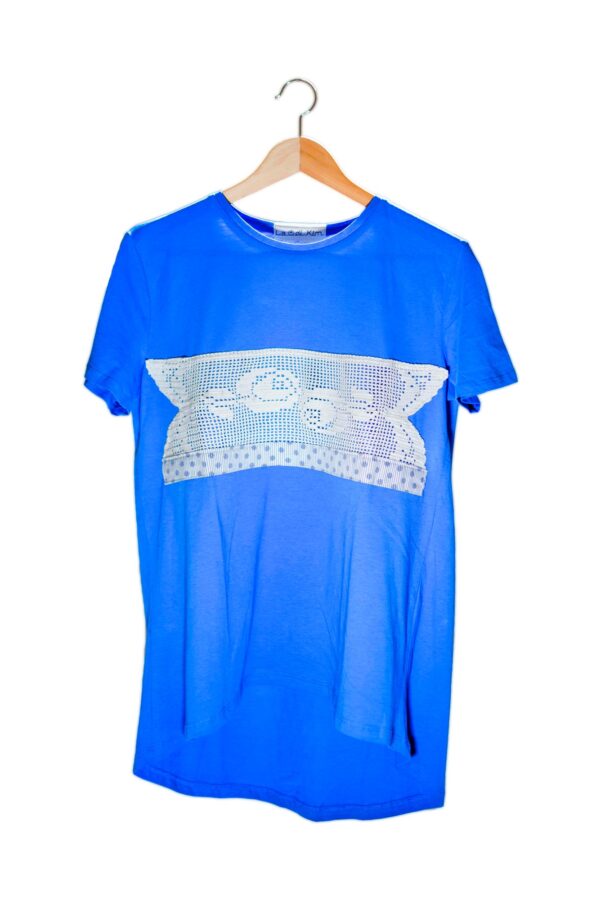 Maglia donna Merletti azzurro