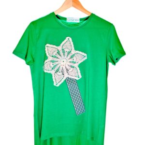 Maglia donna Merletti verde