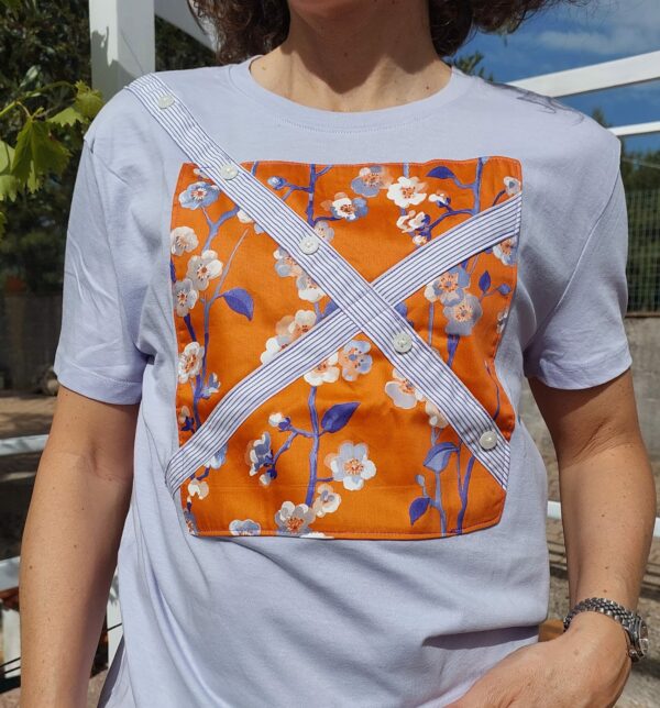 Maglia donna flowers - immagine 2